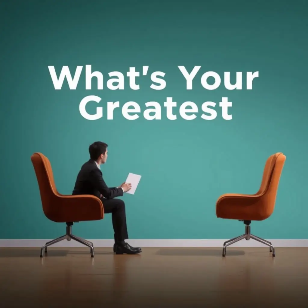 Facing 'What's Your Greatest Weakness?'