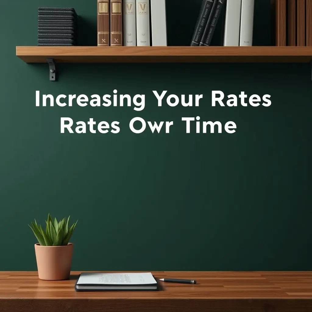 Increasing Your Rates Over Time