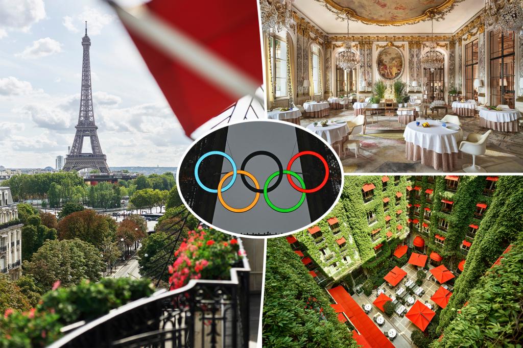 Inside Paris' finest hotels honored by A-listers and athletes as the 2024 Olympics get underway