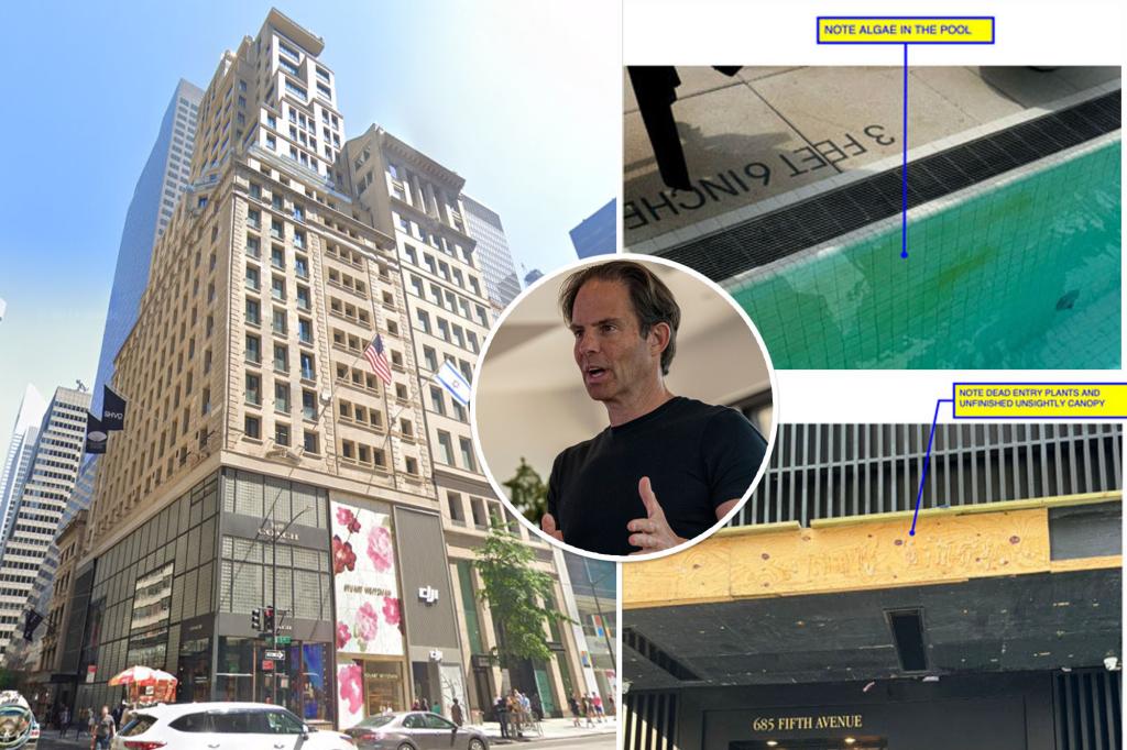 NYC developer Michael Shvo sued for poor maintenance at luxury building after buyers pay $6.1 million for one-bedroom apartment